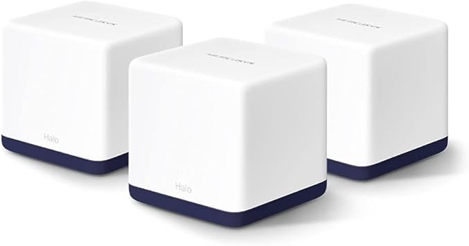 Système Mesh WiFi MERCUSYS Halo H1900G – Couverture 550 m² – 3 Ports Gigabit