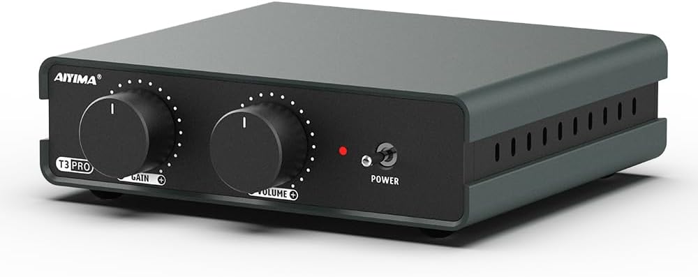 Préamplis Phono AIYIMA T3PRO – MM/MC – Réglage du Gain