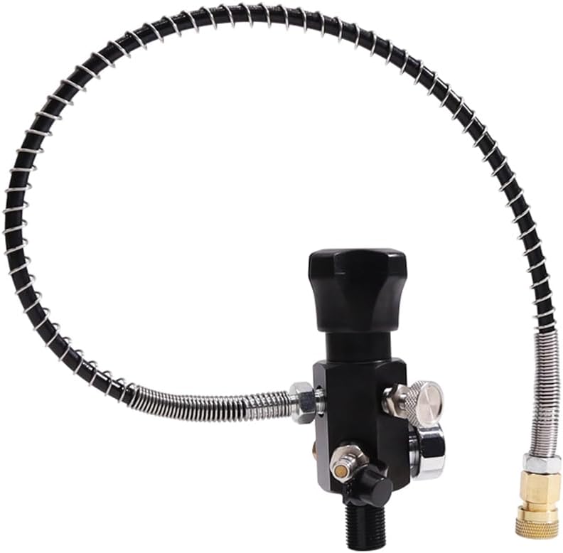 NISHZHU - Valve de Recharge d'Air PCP - Double Manomètre - Facile à Installer – €48,99