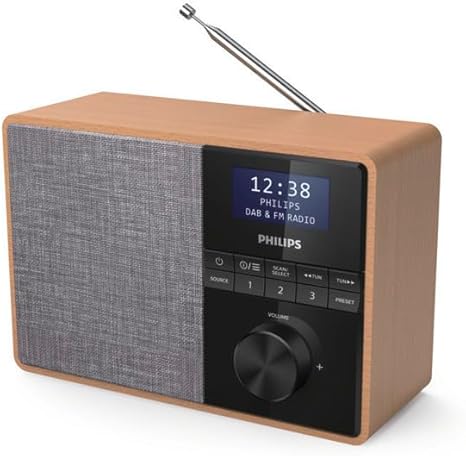 Radio de table Philips TAR5505/10 – Bluetooth – Étui Bois