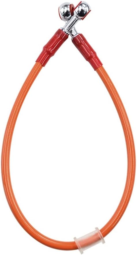 XKCMGSI - Tuyau de Frein Moto - Acier Inoxydable - 90cm Orange – €24,99