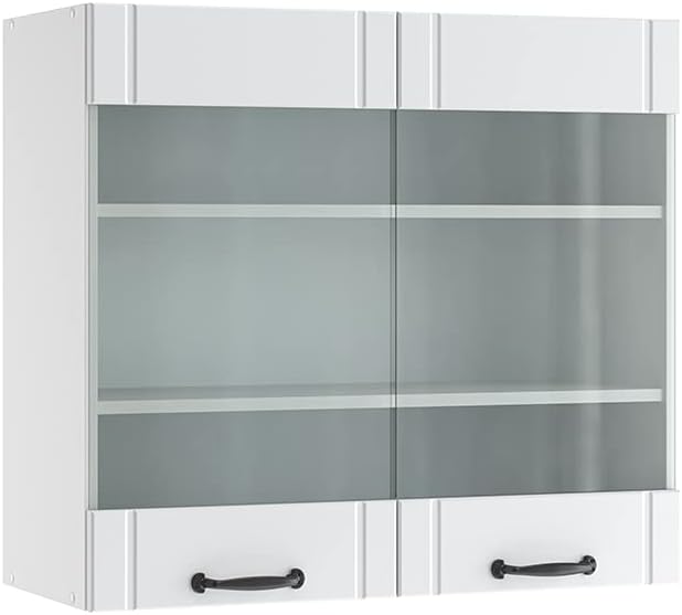 Vicco - Armoire de Cuisine - Fame-Line - Blanc 80 cm – €76,64