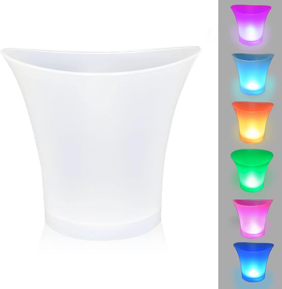 FIPASEN - Seau à Glace LED - 5L - Changement Automatique de Couleurs – €14,94