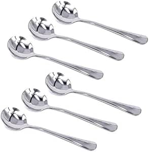HornTide - Set de Cuillères à Soupe - 6 Pièces - Acier Inoxydable – €4,54