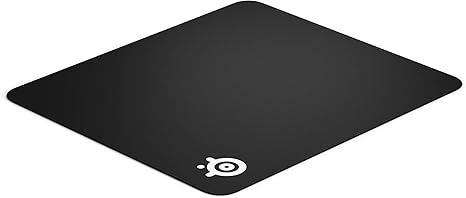 Tapis de souris SteelSeries QcK+ - Tissu antidérapant, Base en caoutchouc
