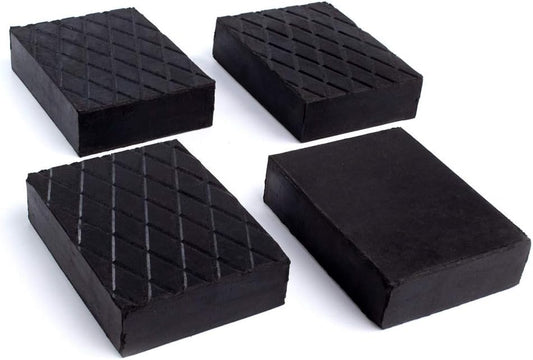 Kora - Blocs en Caoutchouc - 120x80x40 mm - Noir – €34,99