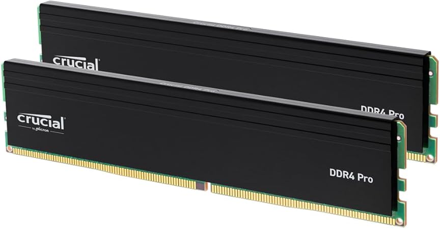 Mémoire RAM Crucial 32Go DDR4 – Kit 3200MHz