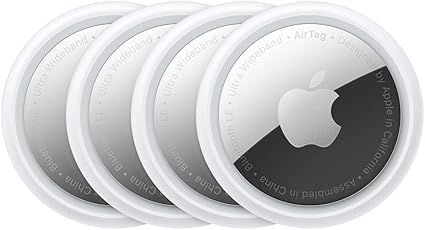 AirTag Apple Lot de 4 – Localisation Précise – IP67