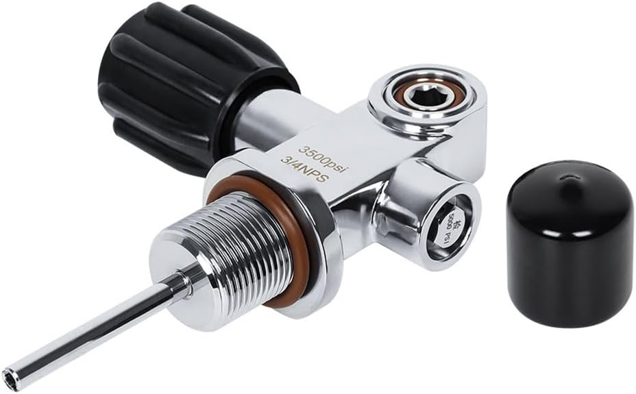 Geroosaty - Valve de Plongée - 5000 Psi - Laiton Chromé – €26,99