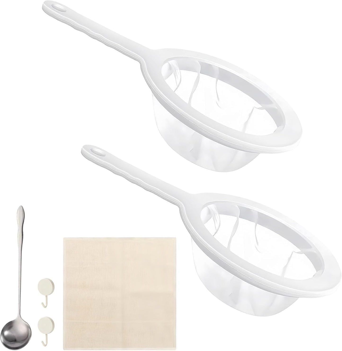 LHOEST - Passoires en Nylon - 200/400 Mesh - Set de 2 Pièces – €2,20