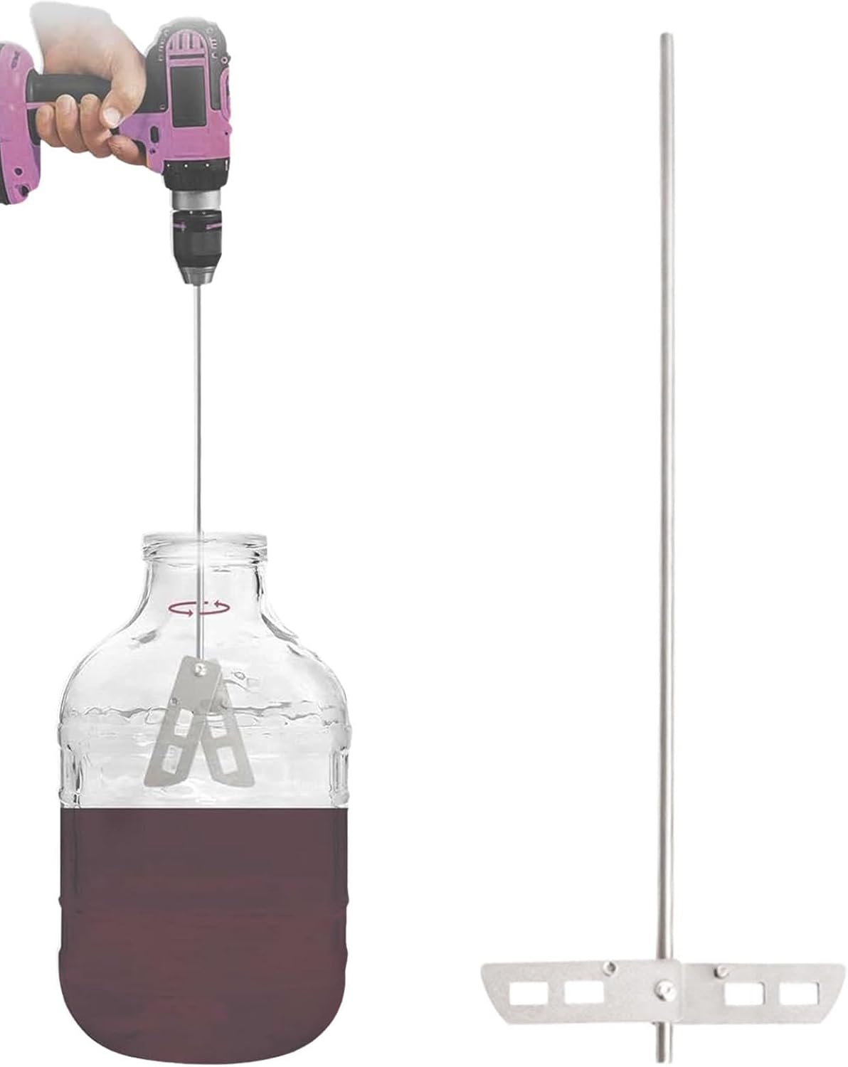 Generic - Dégausseur de Vin - Acier Inoxydable - 17.5 pouces – €7,99