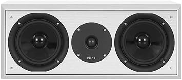 Enceinte Centrale Blanche Eltax Monitor - Son Clair et Puissant