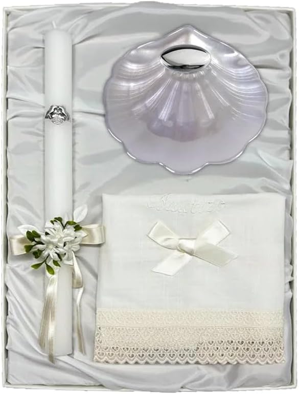 Sanchis Salcedo - Kit de Baptême - Argent Sterling 925 - Gravure Personnalisée – €27,99