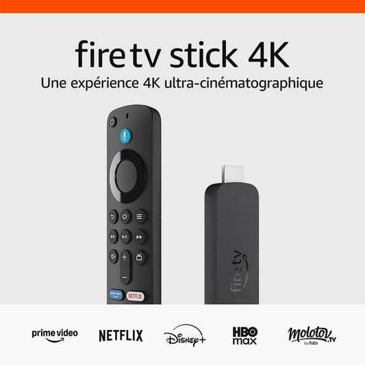 Amazon - Appareil de Streaming TV 4K - Wi-Fi 6 - Dolby Vision – €54,99