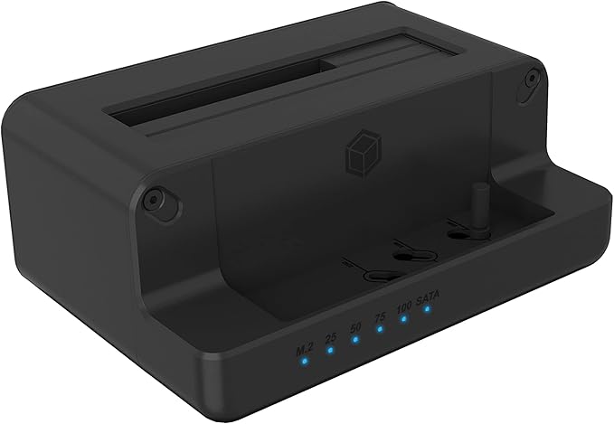 Station d'accueil ICY BOX USB 3.2 Gen 2 – Clonage SSD M.2 NVMe