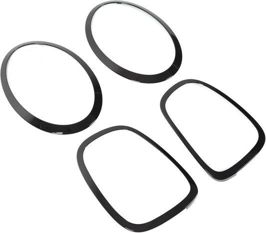 Yctze - Couvercles de Couvercle - Noir Brillant - Mini F55/F56/F57 – €40,99