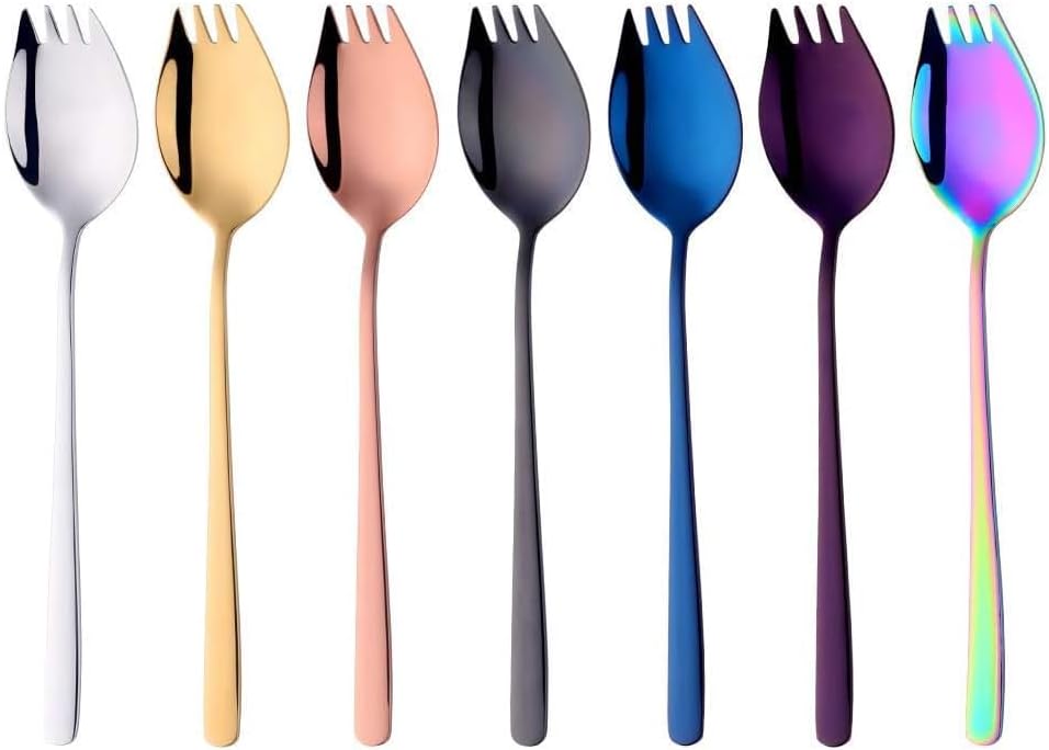 SBOMHS - Spork Inox - 2 en 1 - 21,5 cm Multicolore – €11,44