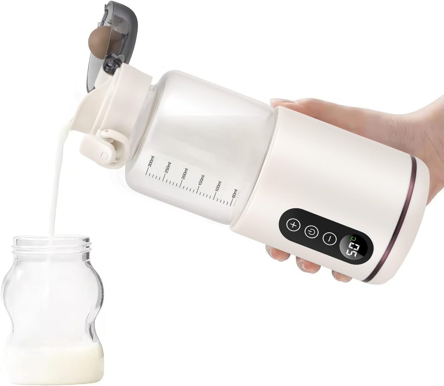 QCXWCJWD - Chauffe-Biberon Portable - Température Réglable - Écran LCD – €28,99