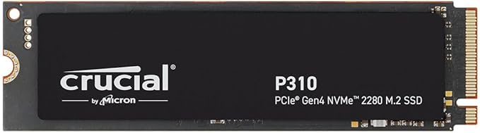 SSD Crucial P310 1To – PCIe Gen4 NVMe – Jusqu’à 7.100 Mo/s