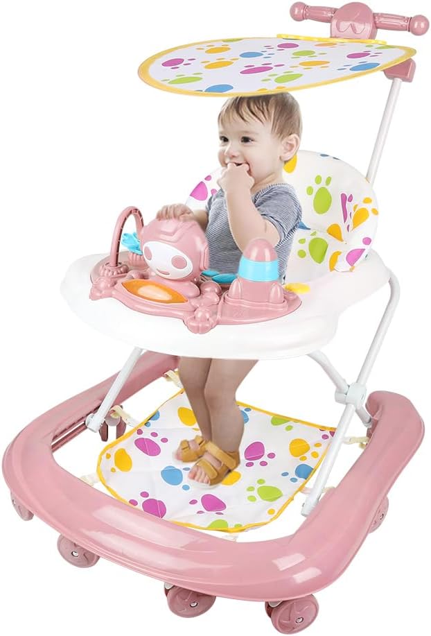 OHMG - Trotteur Évolutif - 3 Hauteurs Réglables - Plateau Musical Amovible – €26,99