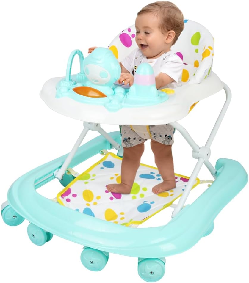 LANTUS - Marche Bébé Pliable - Hauteur Réglable - Siège Amovible – €46,99