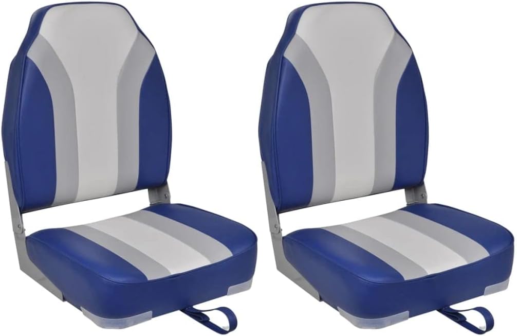 vidaXL - Chaises de Bateau - Dossier Haut - Imperméables – €68,99