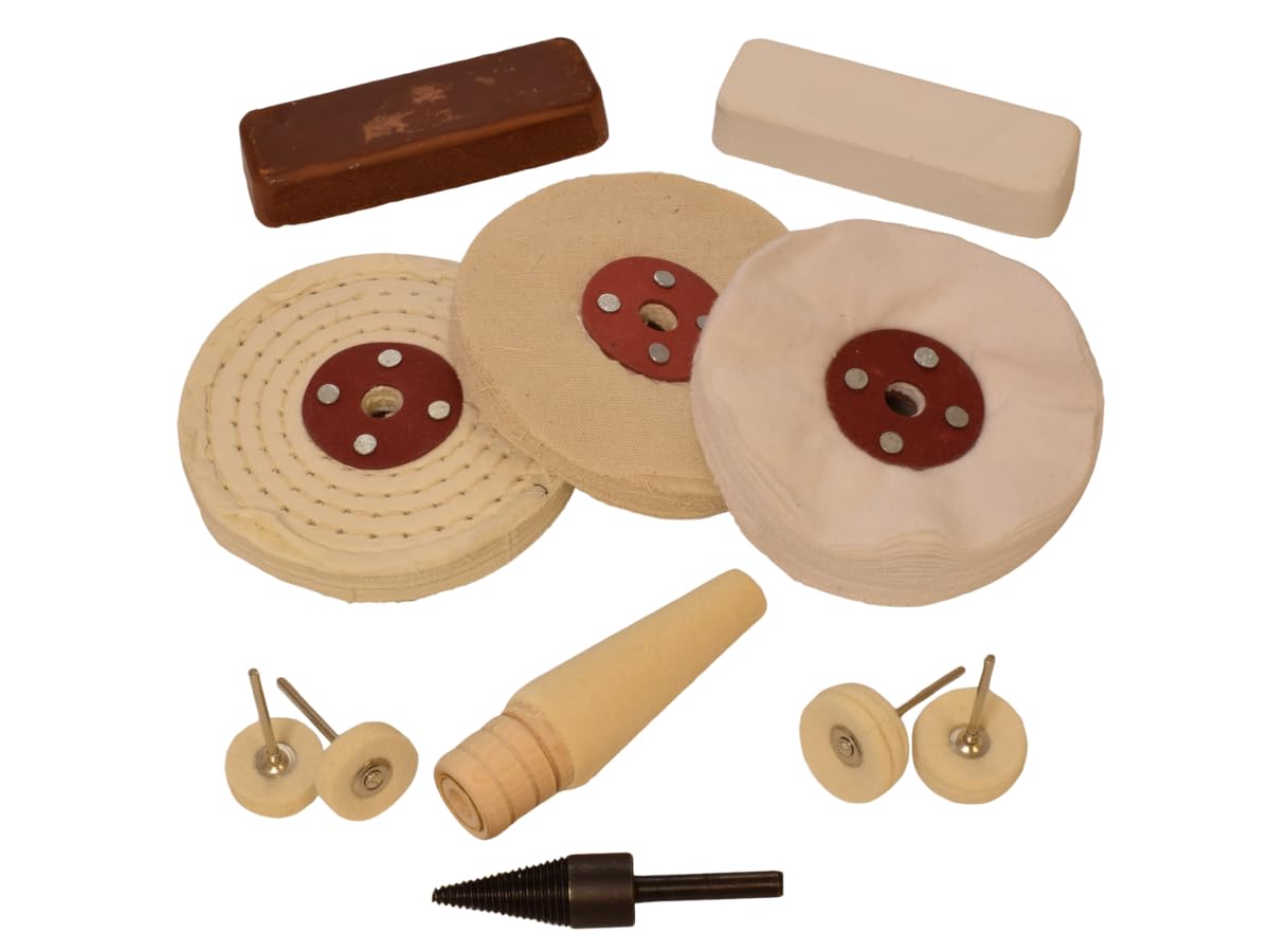 Moleroda - Kit de Polissage Bijoux - Finition Haute Brillance - 9 Pièces – €5,84