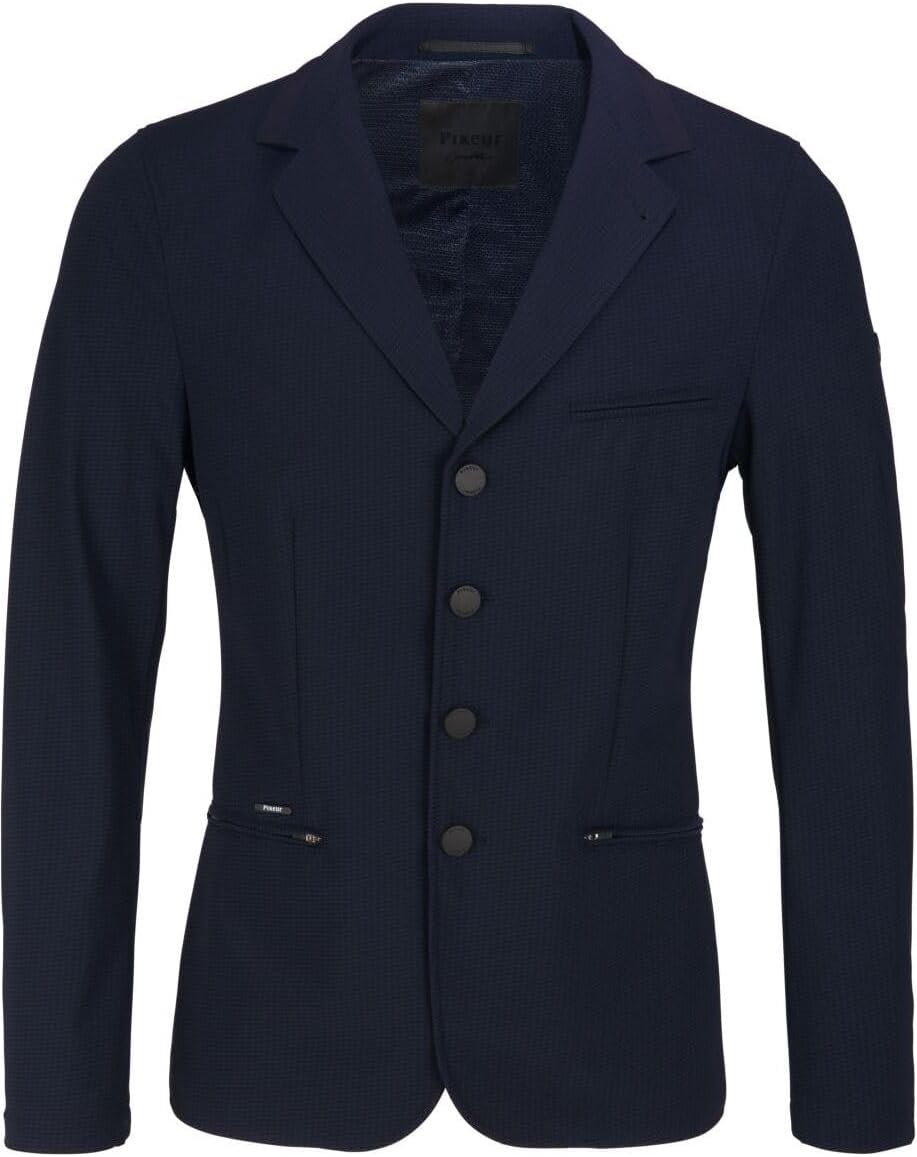 Pikeur - Veste de Compétition - Motif à Carreaux - Tissu Respirant – €196,99