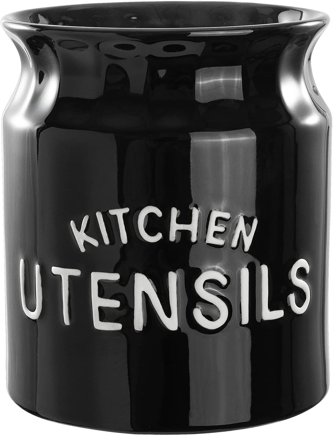 Karisky - Porte-Ustensiles de Cuisine - Grand Format - Céramique Noire – €13,64