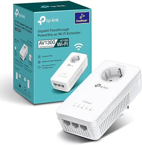 CPL TP-Link TL-WPA8631P – AV1300, WiFi AC1200, 3 Ports Gigabit