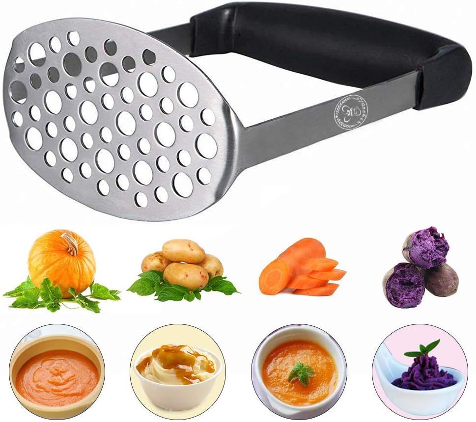 Starchef - Presse-Purée - Design Monobloc - Manche Ergonomique – €4,54