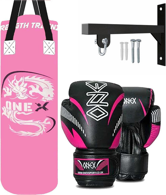 1x - Sac de Boxe - 3FT - Support Mural Inclus – €12,95