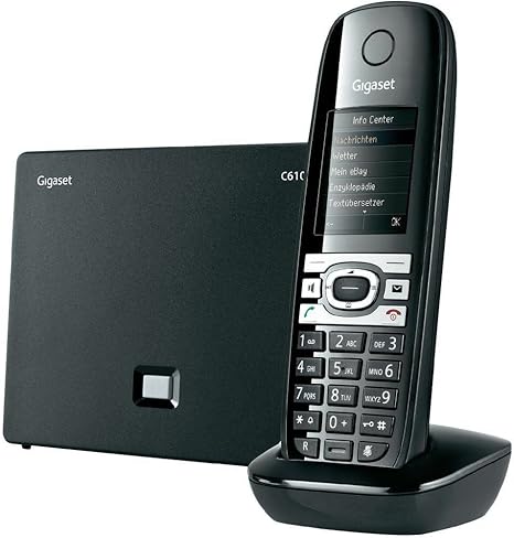 Téléphonie sur Internet Gigaset C610 IP – Sans Fil – 1 Combiné