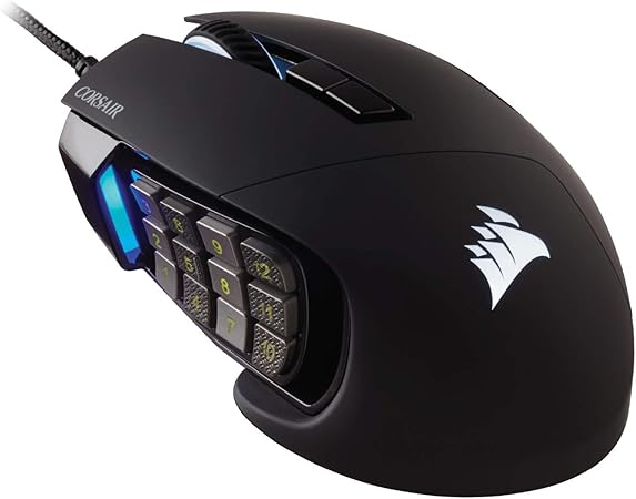 Souris gaming Corsair SCIMITAR RGB ELITE – 18 000 DPI – 17 Boutons
