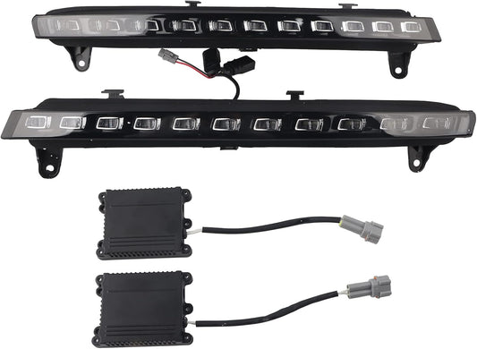 Qiilu - Lumières LED Jour - Sécurité Améliorée - Consommation Réduite – €57,99