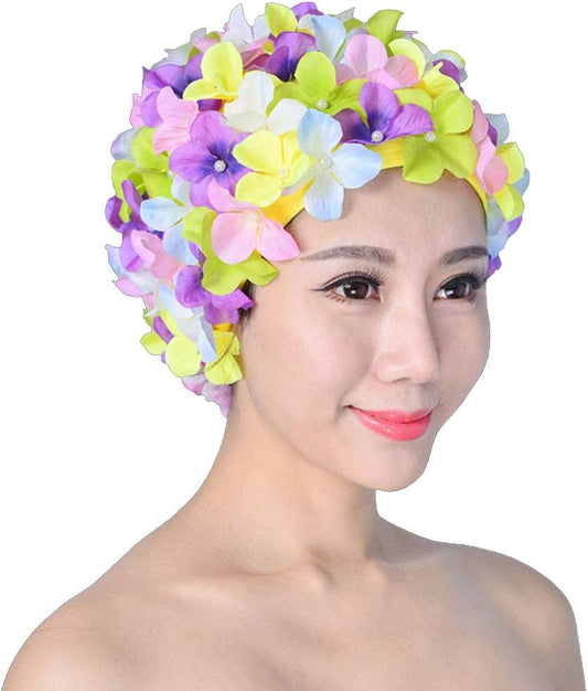 Fayeille - Bonnet de Bain Femme - Rétro - Respirant