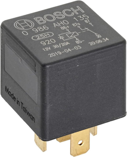 Bosch - Relais de Commutation - 12V 30A - 5 Terminaux – €34,99