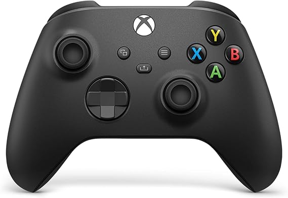 Mando Inalámbrico Xbox Microsoft Negro Carbón Tecnología Avanzada