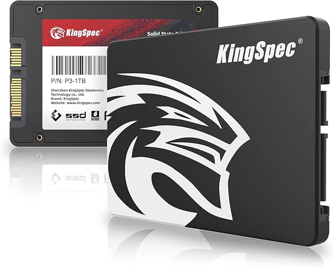 SSD KingSpec 1To – 2.5" SATA – 3D NAND Flash