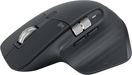 Souris Logitech MX Master 3S – Ergonomique, Gris foncé