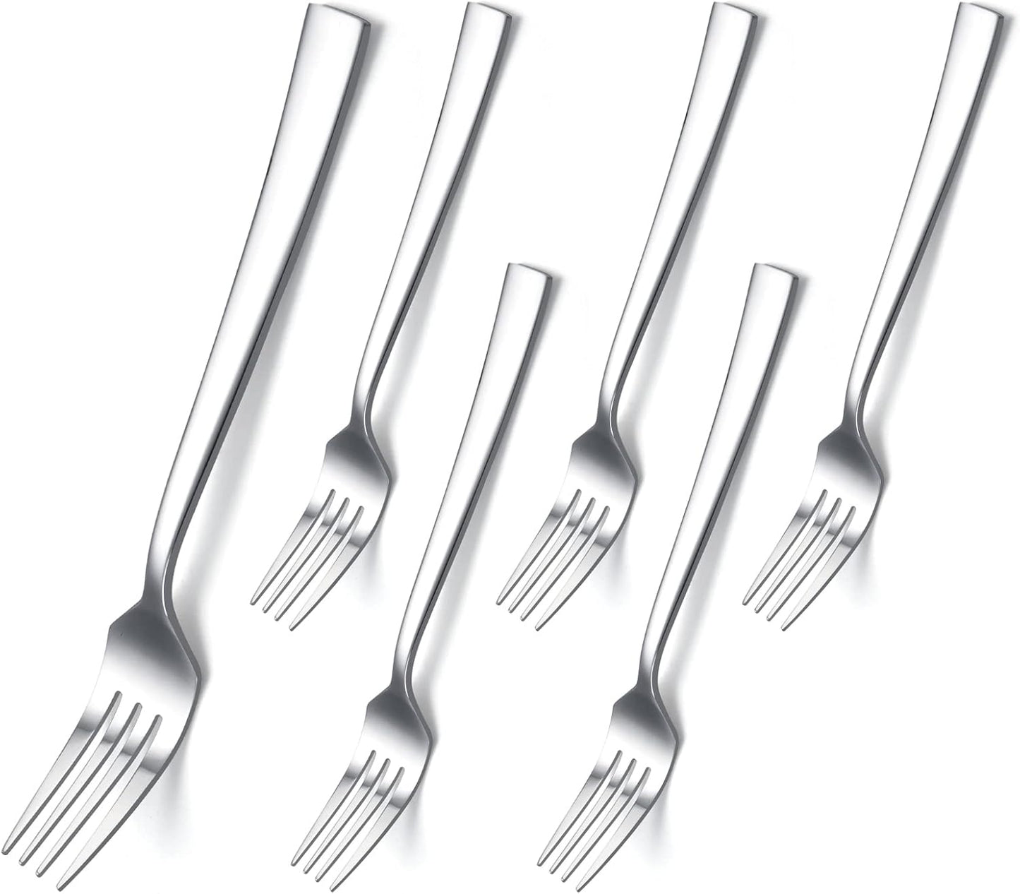 HaWare - Fourchettes de Table - Acier Inoxydable - Bord Carré – €5,00