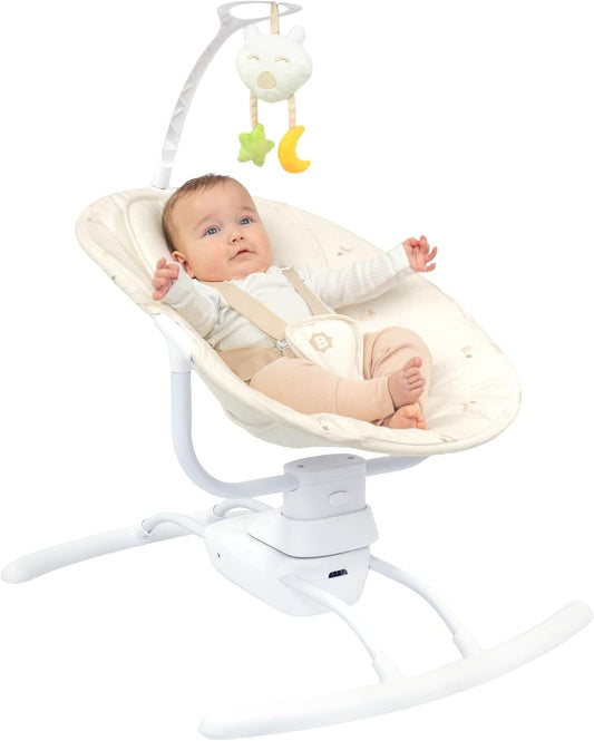 Badabulle - Balancelle Électrique Bébé - 3 Vitesses - Garantie à Vie – €54,99