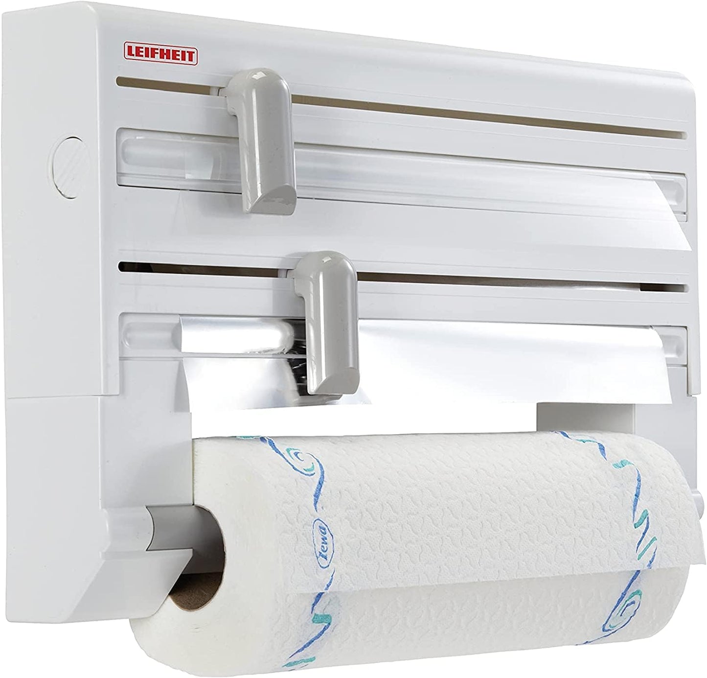 Leifheit - Distributeur Mural - 3 Rouleaux - Lames Cachées – €14,29