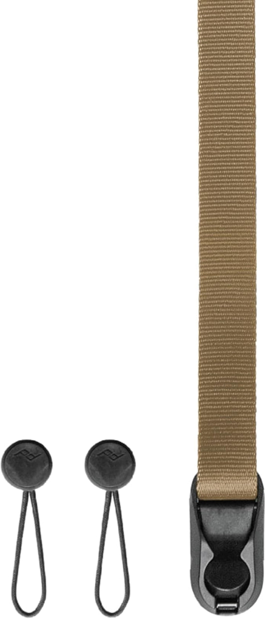 Accessoire housse et étui Peak Design Leash Coyote – Connection Rapide