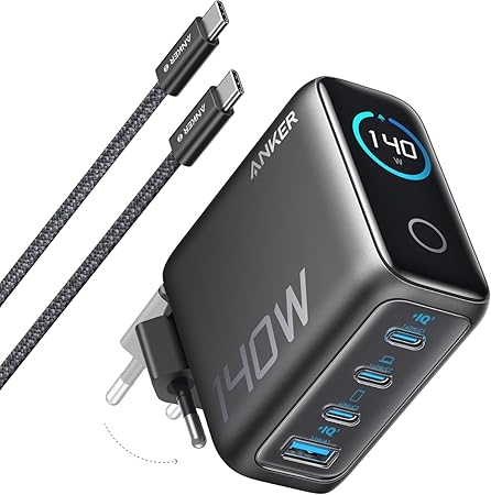 Chargeur et Adaptateur Anker Zolo 140W – 4 Ports Rapide