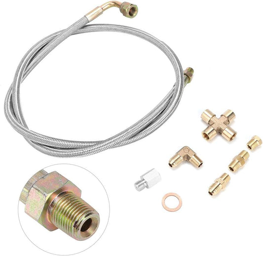 Acouto - Ligne d'Alimentation en Huile - Acier Tressé - 36in – €33,99