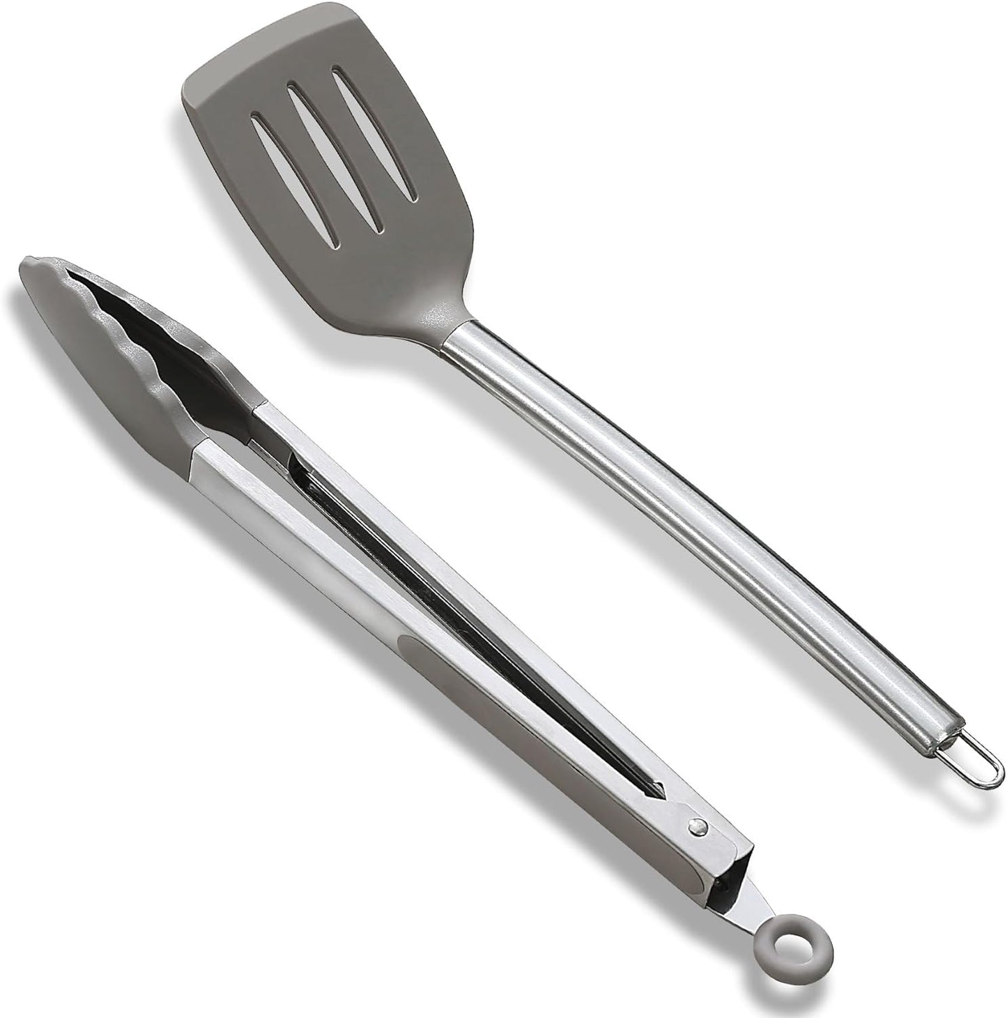 ReaNea - Ensemble Spatule et Pince - Résistant à la Chaleur - Inoxydable – €13,25