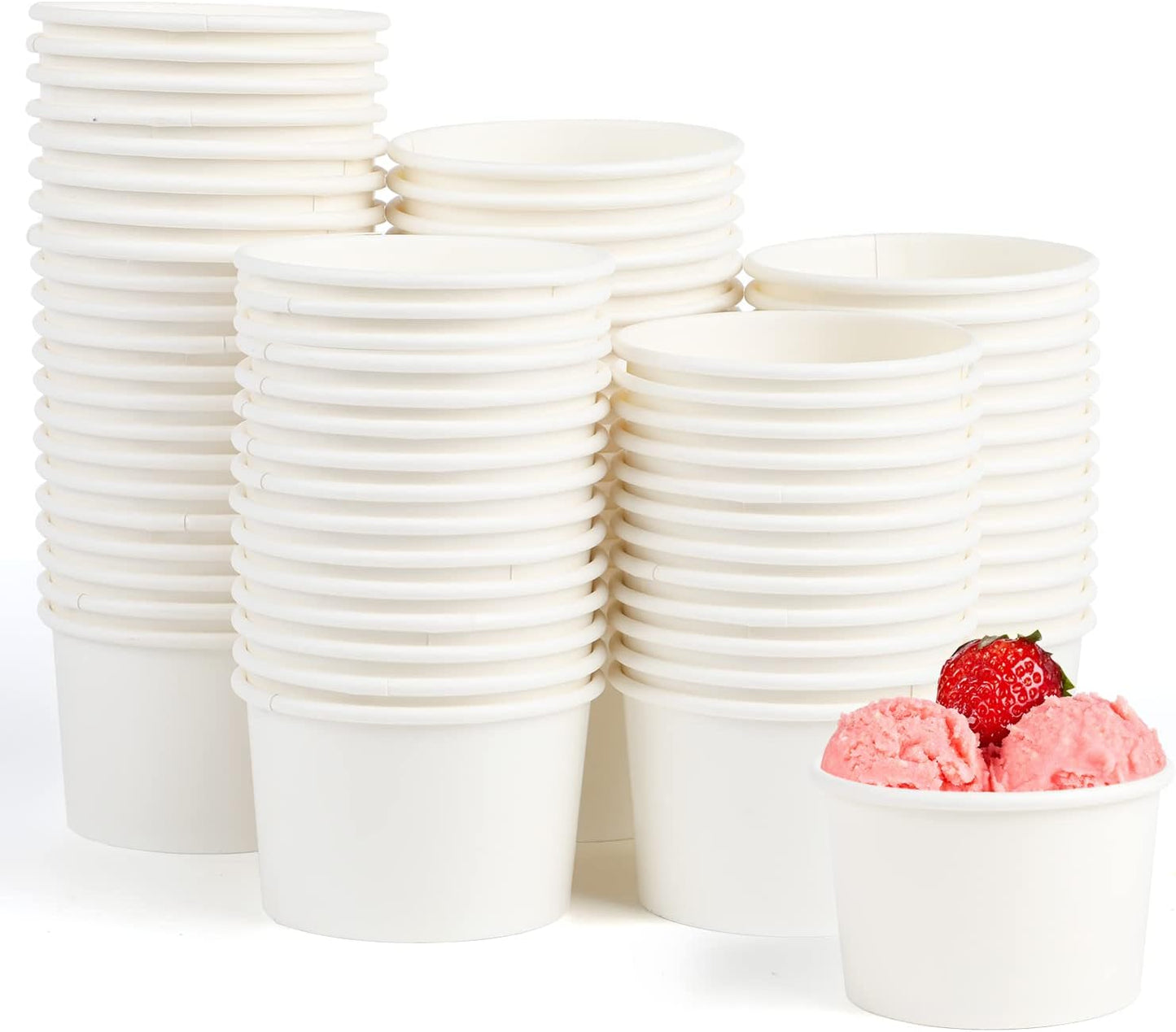 VEYLIN - Gobelets à Dessert en Papier - 3OZ/130ML - 60 Pièces – €5,84