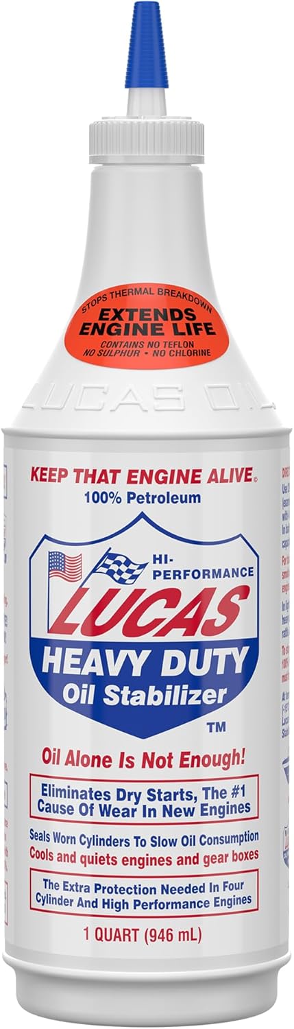 Lucas Oil - Huile Stabilisante - Prolonge Vie d'Huile - Réduit Dépenses – €34,99