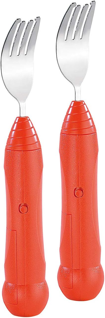 Infactory - Fourchette à Spaghetti Automatique - Pointe Rotative - Lot de 2 – €5,97